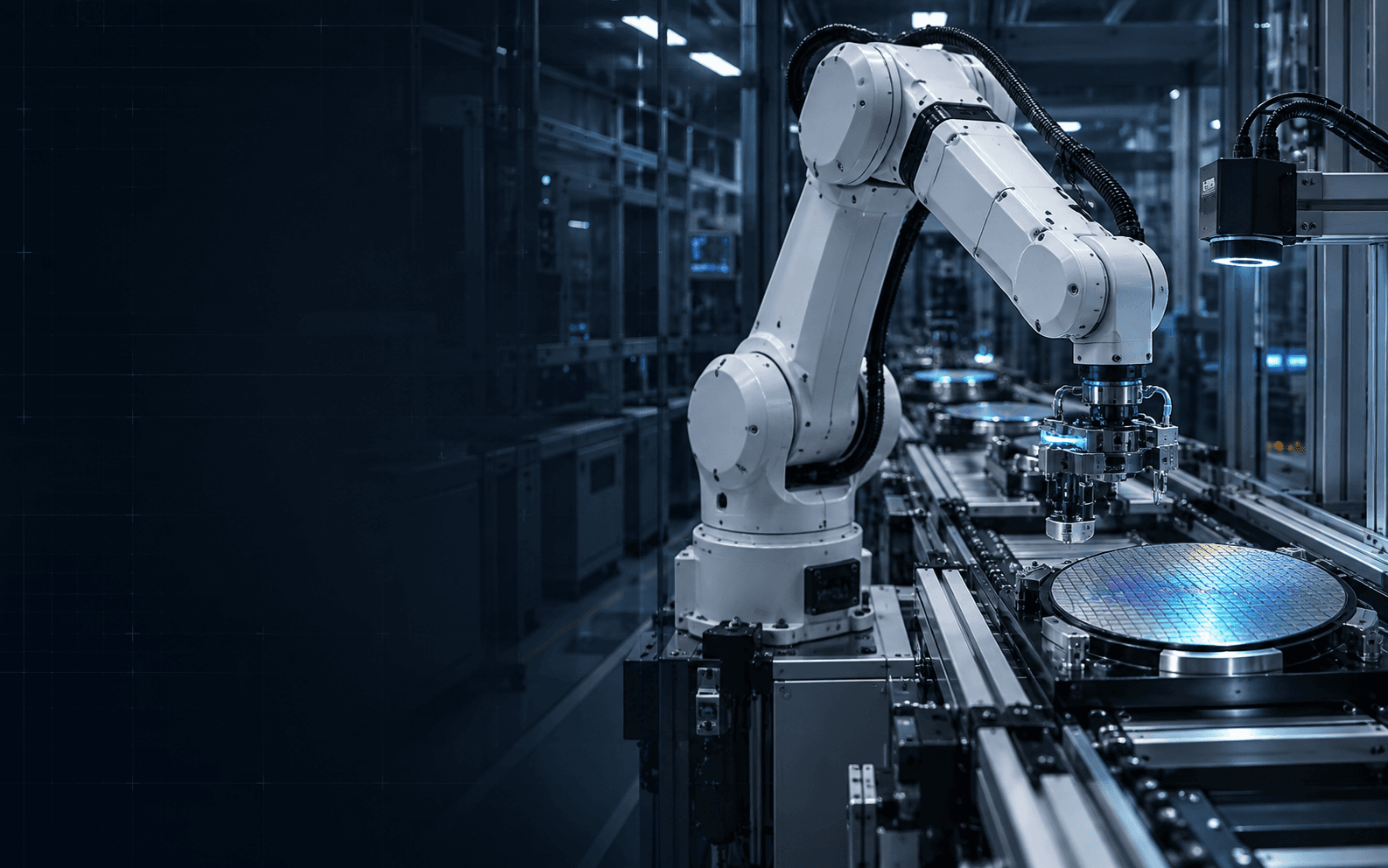 Hệ thống tích hợp robot, machine vision và công nghệ bán dẫn