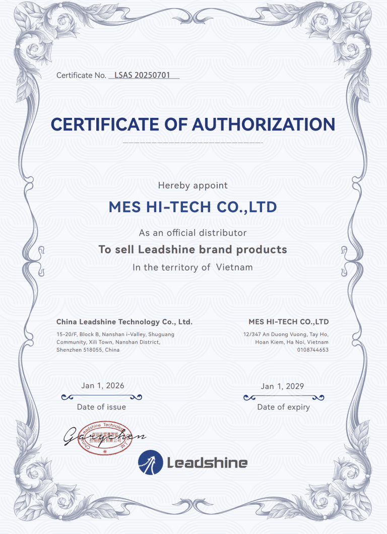 VBTECH – Đại lý chính hãng Leadshine tại Việt Nam